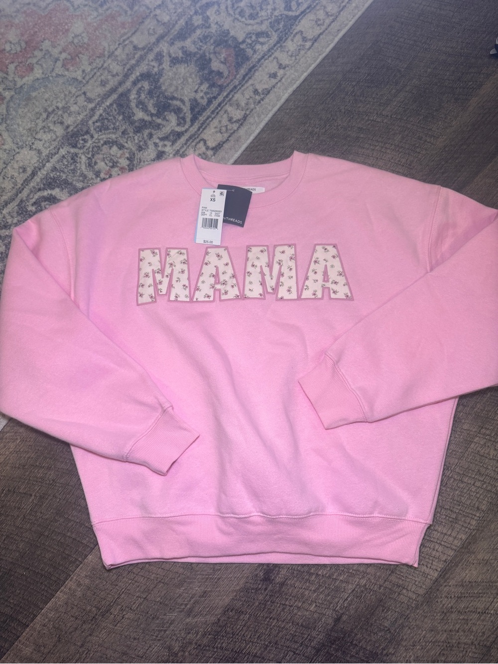 Pink MAMA Graphic Sweatshirt